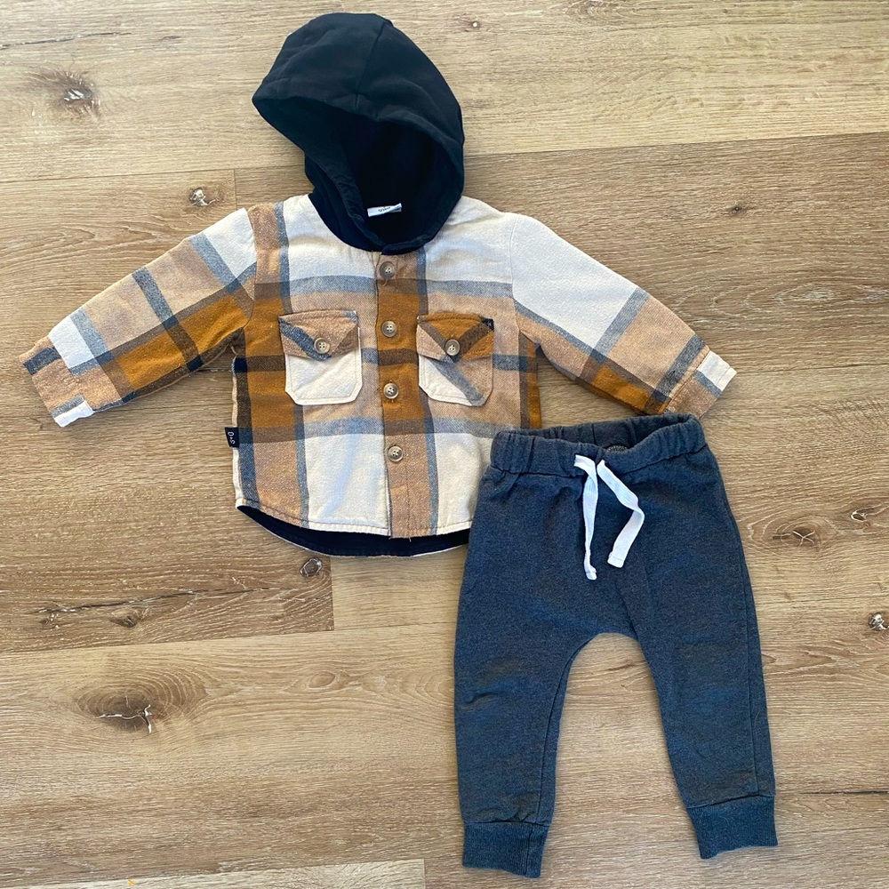 Olive + Scout: Timber Jacket & Pants (Size 12-18M)